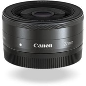 تصویر لنز واید CANON EF-M 22MM F/2 STM بدون جعبه CANON EF-M 22MM F/2 STM NO BOX