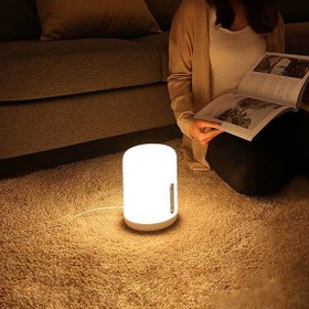 تصویر چراغ خواب هوشمند با قابلیت پخش موسیقی مدل Bedside 2 شیائومی Xiaomi Bedside 2 Lamp