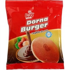 تصویر کیک برگر با مغز کاکائویی درنا 40 گرم - 24 عدد (قیمت هر عدد 13,200 ت) 