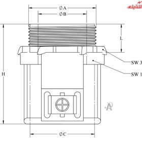 تصویر گلند 13 تک پیچ 
