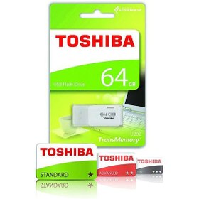 تصویر فلش مموری توشیبا مدل U202 ا Toshiba U202 64GB USB 2.0 Flash Memory Toshiba U202 64GB USB 2.0 Flash Memory