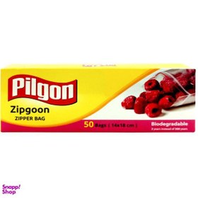 تصویر کیسه فریزر پیلگون مدل ZD 50 سایز کوچک بسته 50 عددی 