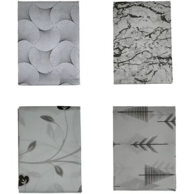 تصویر پرده حمام طرحدار 