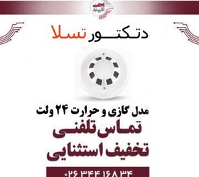 تصویر دتکتور گازی 24 ولت تسلا - Tesla 