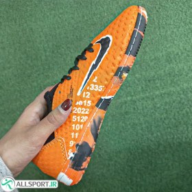 تصویر کفش سایز کوچک نایک فانتوم Nike Phantom Orange White 