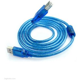 تصویر کابل پرینتر USB 2.0 AB برند رویال طول 5 متر Royal Printer Cable USB 2.0 AB 5m