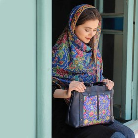 تصویر ست کیف و شال زنانه باران کد 13 Baran Women Bag and Shawl Set Code 13