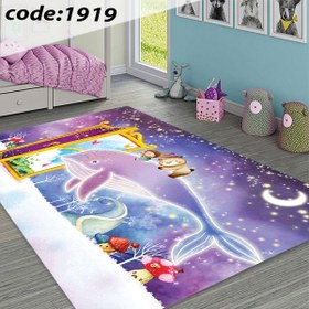 تصویر روفرشی کشدار طرح کودک کد1919 