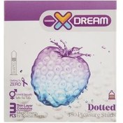 تصویر کاندوم 3عددی خاردار Dotted ایکس دریم X Dream Dotted Condom 3pcs