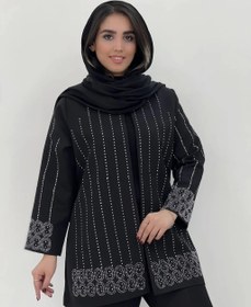 تصویر کت مجلسی کتی نور گل 