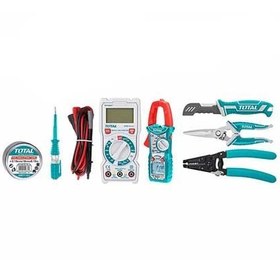 تصویر ابزار برق کاری توتال مدل THKTV02T071 مجموعه ۸ عددی 