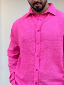 تصویر پیراهن لینن hanger 