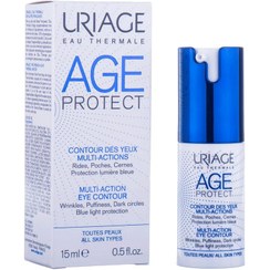 تصویر کانتور دورچشم چند کاره ضدچروک اوریاژ Uriage Age Protect Multi-Action Eye Contour 15ml 