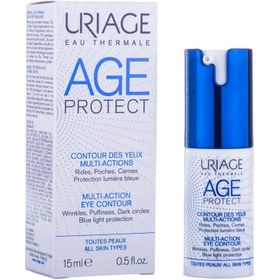 تصویر کانتور دورچشم چند کاره ضدچروک اوریاژ Uriage Age Protect Multi-Action Eye Contour 15ml 