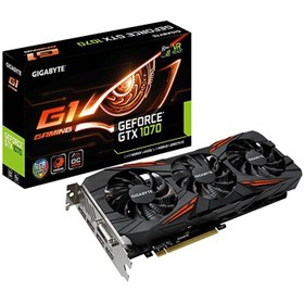 تصویر کارت گرافیک GIGABYTE GTX 1070 G1 GAMING 8G (استوک) 