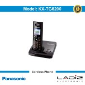 تصویر تلفن بی سیم پاناسونیک KX-TG8200 