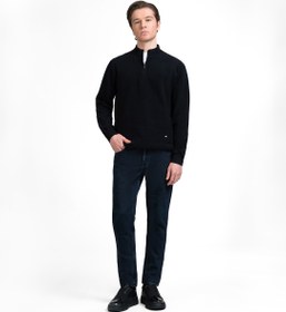 تصویر پلیور مردانه نیم زیپ کد M1102 