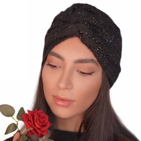 تصویر توربان (کلاه حجاب) پارچه شنل - شناسه 251066 