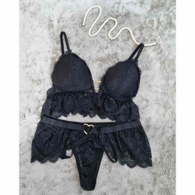 تصویر ست شورت و سوتین فانتزی Fantasy bra and shorts set