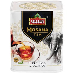 تصویر چای سیاه سی تی سی ممتاز مسما -450 گرم فلزی ا Mosama First Class CTC Black Tea - 450 grams Mosama First Class CTC Black Tea - 450 grams