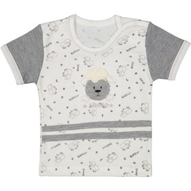 تصویر تیشرت نوزاد طرح بره 