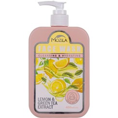 تصویر ژل شستشو صورت مناسب انواع پوست حاوی عصاره چای سبز و لیمو ترش 400میل موزیلا Mozila Face Wash For All Type Skin 400ml