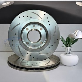 تصویر دیسک ترمز جلو پژو 207 - ASMCO 