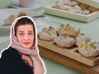 تصویر قطاب یزدی ترد و تازه 