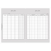 تصویر دفتر انتقال سهام ۱۰۰ برگ سایز A4 رحلی 