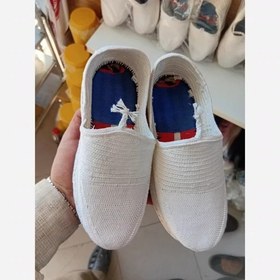 تصویر گیوه سایز 47 زیره آبی و قرمز 