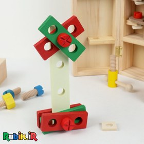 تصویر بازی جعبه ابزار چوبی 