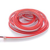 تصویر ریسه نئون فلکسی ۱۲ ولت آفتابی، سفید، قرمز، سبز 