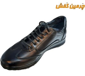 تصویر کفش تمام چرم اسپرت مردانه رخشی مدل اکو ( ecco ) کد 20377 Rakhshi leather shoes Ecco model