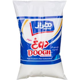 تصویر هراز دوغ 900 گرمی نایلونی با طعم نعنا 