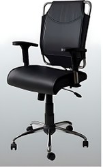 تصویر صندلی کارمندی مدل K 712 - از سفید تا مشکی K 712 model office chair