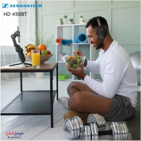 تصویر هدفون بی سیم سنهایزر مدل HD 458BT Sennheiser HD 458BT Wireless Headphones