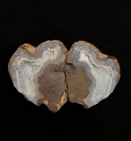 تصویر توپی ژئود کوارتز برفی زیبا و خاص ا geode quartz geode quartz