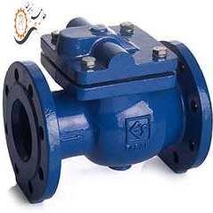 تصویر شیر یکطرفه زبانه لاستیکی سایز 8 اینچ فاراب مدل CKR16-8 valve with rubber tab