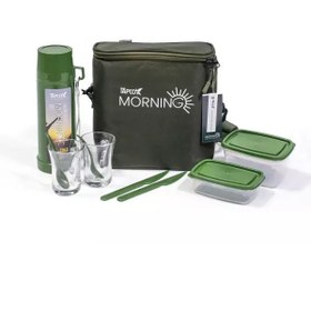 تصویر پک صبحانه خوری دو نفره تاپکو مدل مورنینگ - کرم 