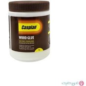 تصویر چسب چوب قوطی 750گرم کاسپین بسته 6 عددی 