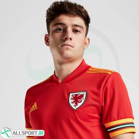 تصویر پیراهن پلیری اول ولز Wales Euro 2020-21 Soccer Jersey 