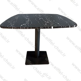 تصویر میز تک پایه چهارگوش 