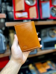 تصویر کیف پول چرم طبیعی گاو سایز جیبی - رنگ Wallet