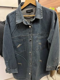 تصویر کت لی سنگشور سایزبزرگ سایز بندی از ۴۶ تا ۵۴ - سایز یک از ۴۶ تا ۵۰ / آبی تیره ‌