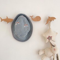 تصویر آویز چوبی حیوانات دریا سری 2 