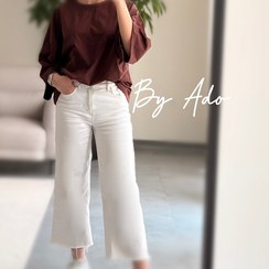 تصویر تیشرت باکسی یقه گرد 