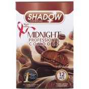 تصویر کاندوم میدنایت تاخیری خاردار شیاردار قهوه 12تایی شادو ا Shadow Midnight Professional Condom 12pcs Shadow Midnight Professional Condom 12pcs
