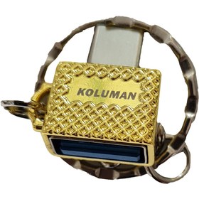 تصویر مبدل OTG microUSB کلومن مدل K-0T09 KOLUMAN