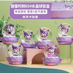 تصویر گوی چراغ دار 6 سانت کرومی 