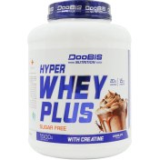 تصویر پودر پروتئین وی شکلاتی هایپر وی پلاس دوبیس وزن ۱۵۰۰ گرم 